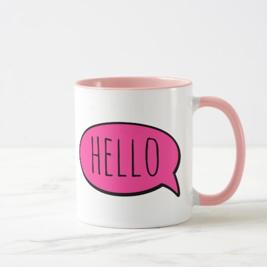 Hello Mug  マグカップ (右)