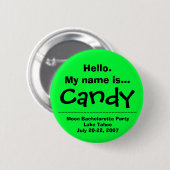 Hello.Myの名前はキャンデーです 缶バッジ (正面&裏面)