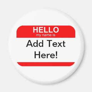 Hello My Name is Flexible マグネット