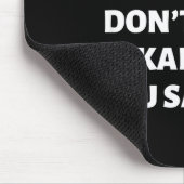 Hello My Name Is Manager_don't Tell Karen Funny Ha マウスパッド (コーナー)