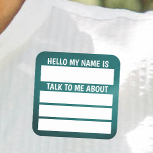 Hello Nameタグの説明 名札