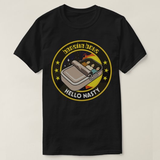 Hello Nasty The Beastie Rap Rock Sardine Boys Clas Tシャツ (デザイン正面)