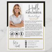 Hello Neighbor不動産仲介業者エージェント紹介状 チラシ (正面)