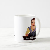 Hello Neighbor コーヒーマグカップ (正面右)