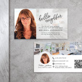 Hello Neighbor 実在 Estate Photo QR Code 名刺