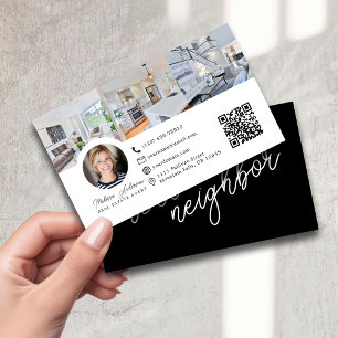 Hello Neighbor 実在 Estate Photo QR Code 名刺