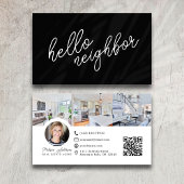 Hello Neighbor 実在 Estate  Photo QR Code 名刺