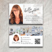 Hello Neighbor 実在 Estate Photo QR Code 名刺