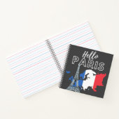 Hello Parisノートブック ノートブック (内部)