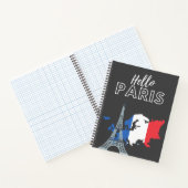 Hello Parisノートブック ノートブック (内部)