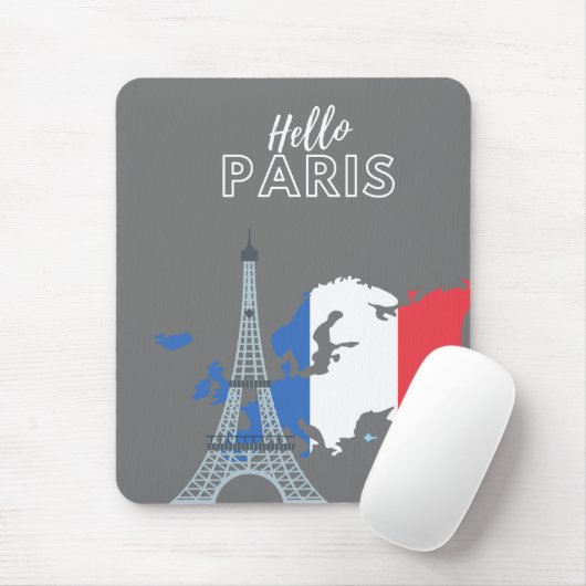 Hello Parisマウスパッド マウスパッド (マウス)