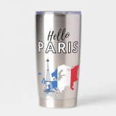 Hello Paris 保温保冷タンブラー (正面)