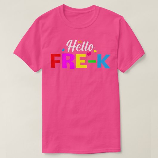 HELLO PRE K Tシャツ (デザイン正面)