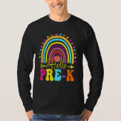 Hello Pre K Team Pre Kindergarten Back To School R Tシャツ (正面)