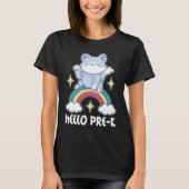 Hello Pre K with Cat for School Tシャツ (正面)