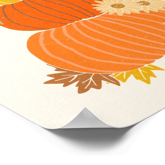 Hello Pumpkinポスター ポスター (角)