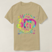 Hello Rd Grade先生学生絞り染めBack To S Tシャツ (デザイン正面)