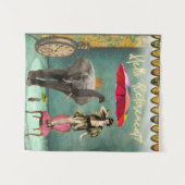 Hello Retirementおもしろいとファンキー タペストリー (正面(横))