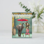 Hello Retirementおもしろいとファンキー ポストカード (スタンド正面)