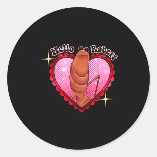 Hello Robert It's Ing Me Off Marcus The Worm  ラウンドシール (正面)