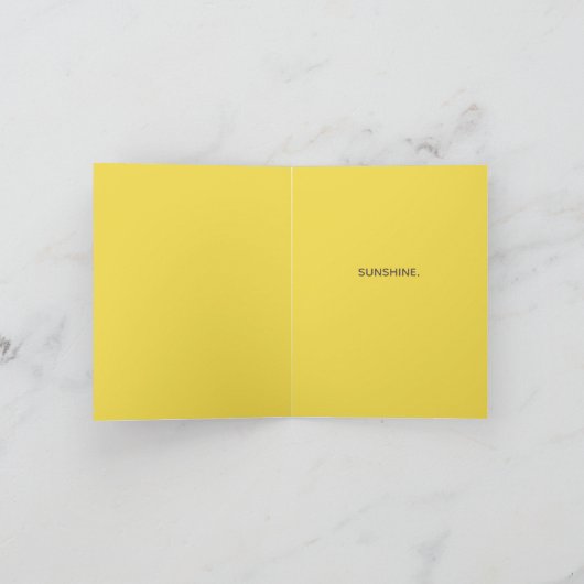 Hello Robin Greeting Small カード (内部)