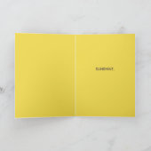 Hello Robin Greeting Standard カード (内部)