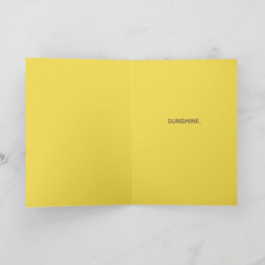 Hello Robin Greeting Standard カード (内部)