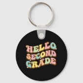 Hello Second Grade先生 キーホルダー (正面)