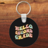 Hello Second Grade先生 キーホルダー (正面)