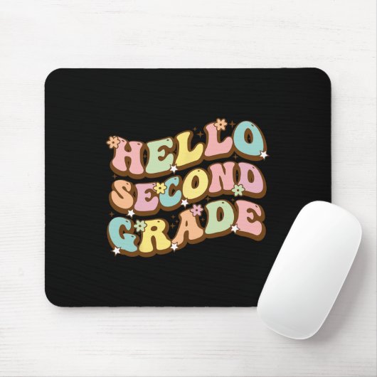 Hello Second Grade先生 マウスパッド (マウス)