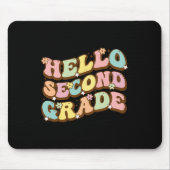 Hello Second Grade先生 マウスパッド (正面)
