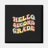Hello Second Grade先生 マグネット (正面)