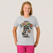 Hello Second Grade Coquette Bow Teacher Girl Tシャツ (正面フル)