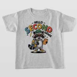 Hello Second Grade Coquette Bow Teacher Girl Tシャツ