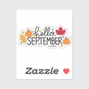 Hello September (バージョン2) シール