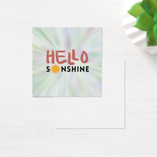 Hello Sonshine、Sun Rays、Summer Vibes (デスク)