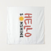 Hello Sonshine、Sun Rays、Summer Vibes タペストリー (正面(横))