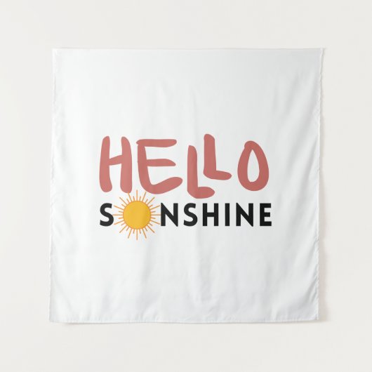 Hello Sonshine、Sun Rays、Summer Vibes タペストリー (正面)