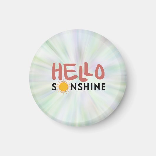 Hello Sonshine、Sun Rays、Summer Vibes マグネット (正面)