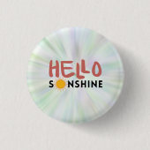 Hello Sonshine、Sun Rays、Summer Vibes 缶バッジ (正面)