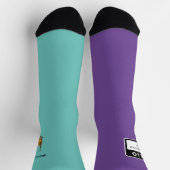 Hello & Soup of the...一致しない靴下 ソックス (上部)