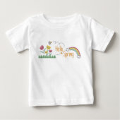 Hello Spring ベビーTシャツ (正面)