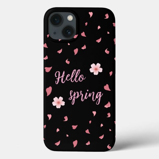 Hello Spring iPhone Case Case-Mate iPhoneケース (裏面)