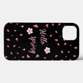 Hello Spring iPhone Case Case-Mate iPhoneケース (裏面 (横))