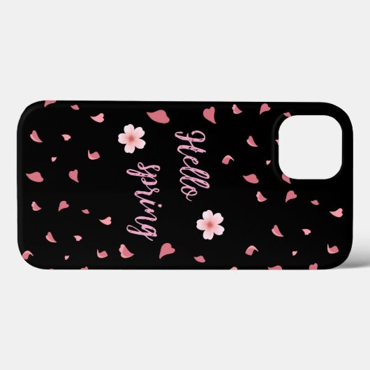 Hello Spring iPhone Case Case-Mate iPhoneケース (裏面 (横))