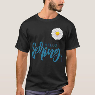 hello spring tシャツ