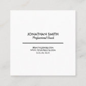 Hello Square名刺 スクエア名刺 (裏面)