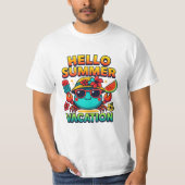 Hello Summerの雰囲気 Tシャツ (正面)