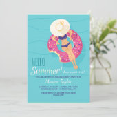 Hello Summerバチェロレッテ招待状 招待状 (スタンド正面)