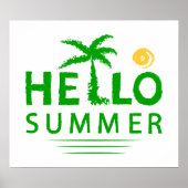Hello Summerポスター ポスター (正面)
